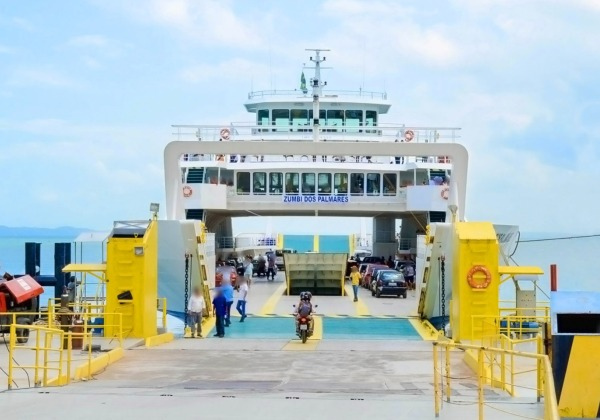 Ferry-Boat terá operação especial com funcionamento ininterrupto no fim de ano; veja datas