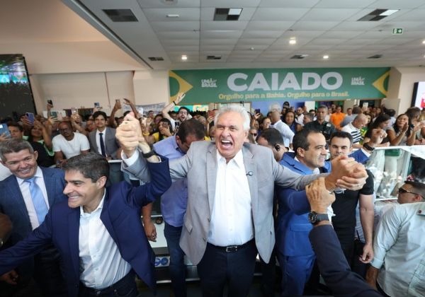 Caiado mantém candidatura a presidente e nega atrito com ACM Neto