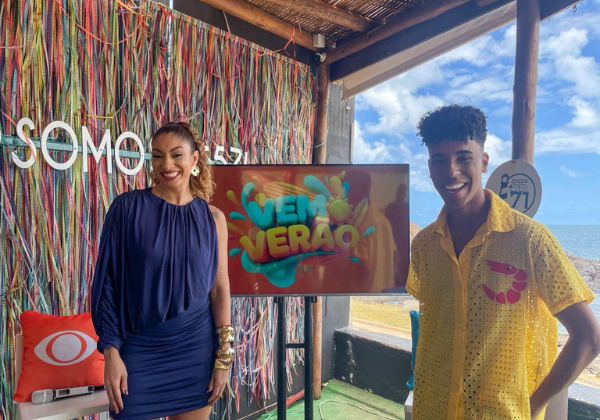 Ju Paiva e Edu Alves revelam expectativas para o ‘Vem Verão’, novo programa da Band