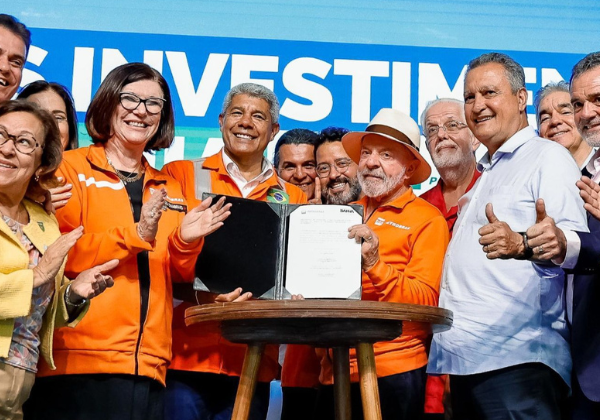 Governo da Bahia e Petrobras firmam acordo para usar Estaleiro São Roque na construção da Ponte Salvador-Itaparica