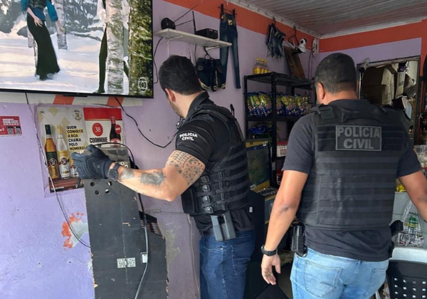 Polícia desarticula cassino clandestino durante operação no sudoeste da Bahia