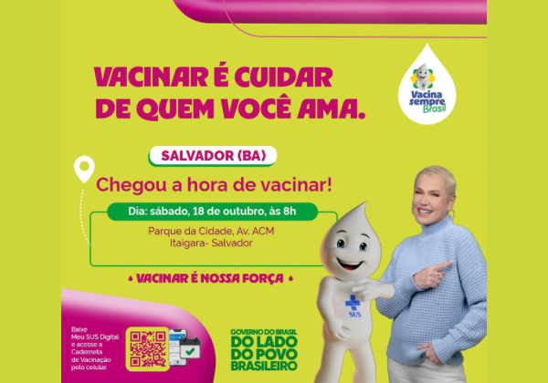 Bahia terá Dia D de multivacinação neste sábado com mobilização nacional pela imunização