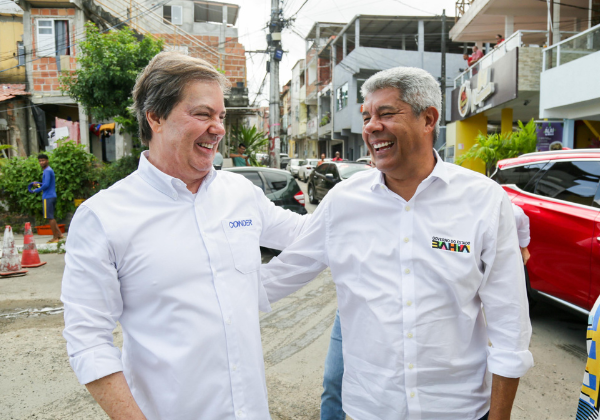 ‘Chuva não é mais sinônimo de medo’, afirma presidente da Conder em obra de contenção no Bonfim