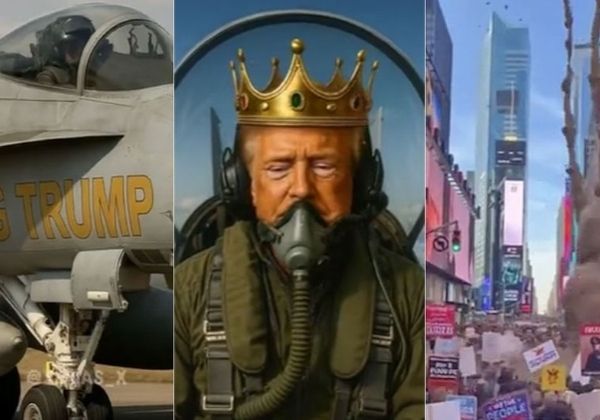 Trump publica vídeo feito por IA em que lança bombas sobre manifestantes