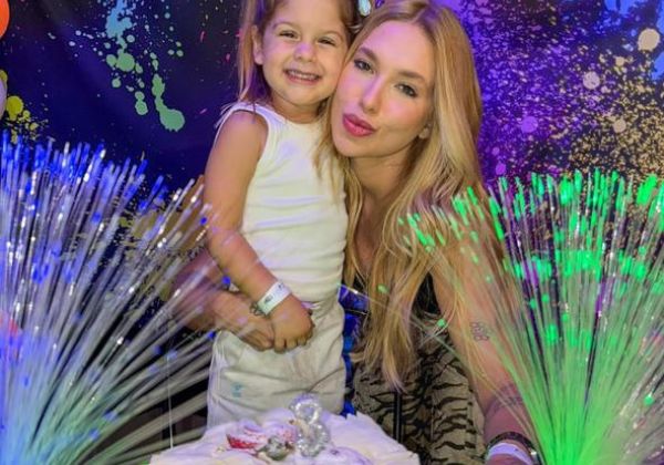 Virginia homenageia Maria Flor, que faz 3 anos nesta quarta-feira (22)