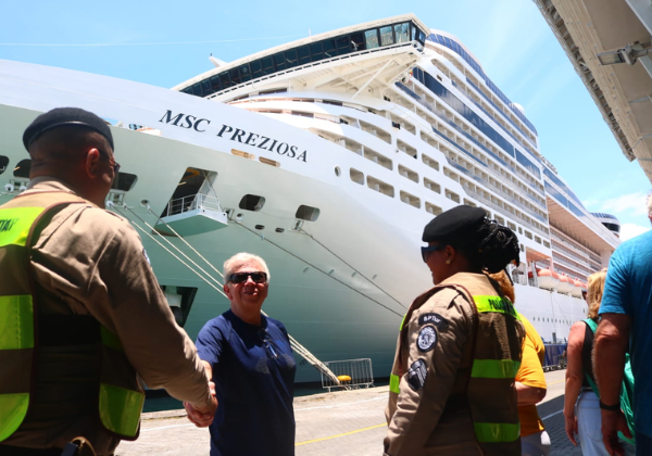 Mais de quatro mil turistas desembarcam em Salvador durante a Operação Navio
