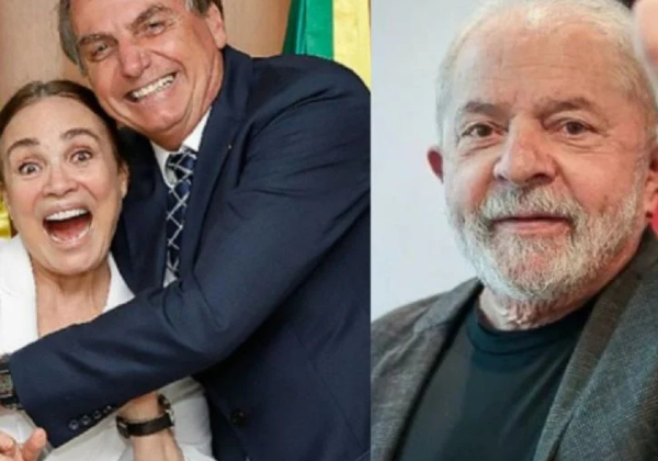Apoiadora de Bolsonaro, Regina Duarte surpreende ao seguir Lula nas redes sociais