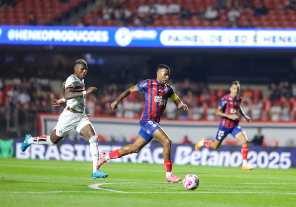 Bahia perde para São Paulo e Ceni aponta desgaste físico e calendário apertado