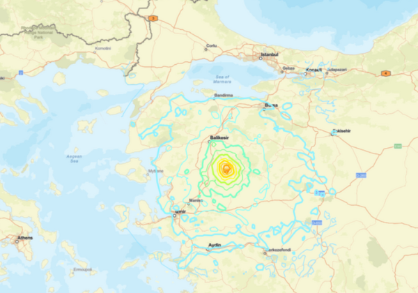 Terremoto é registrado na Turquia com magnitude superior a 6