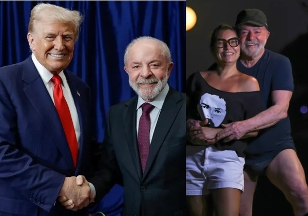 Foto com Trump supera a de Lula de sunga e se torna postagem com mais engajamento do petista