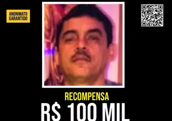 Polícia oferece R$100 mil pela captura de chefe do Comando Vermelho no Rio