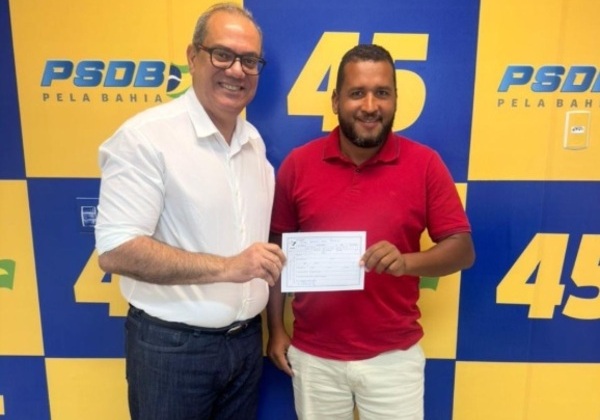 Ex-prefeito de Jacobina, Tiago Dias troca PCdoB pelo PSDB com apoio de Carlos Muniz