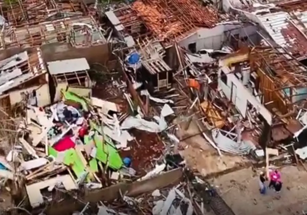Tornado destrói 90% de cidade no Paraná e causa seis mortes