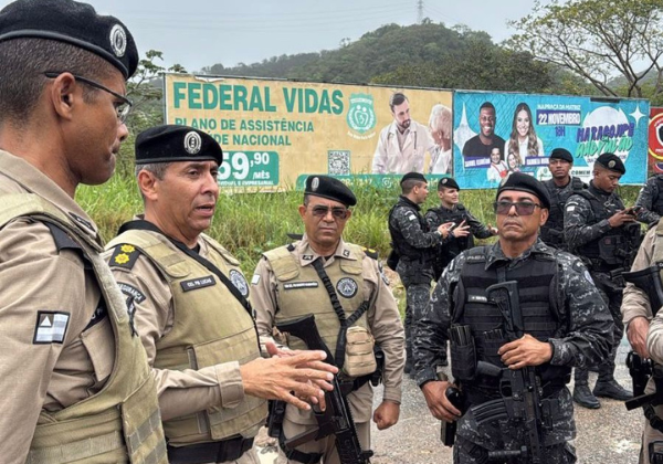 Batalhão de Choque inicia operações contra facções no Recôncavo da Bahia