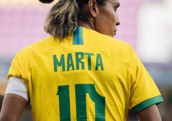 Marta é indicada ao prêmio de gol mais bonito da temporada no Fifa The Best