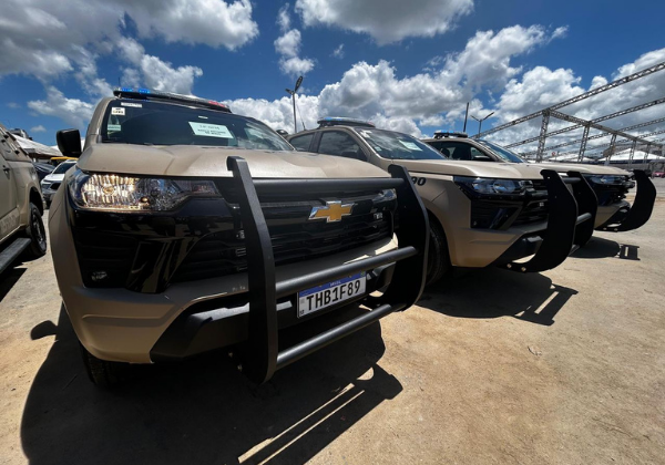 Governo reforça policiamento no Recôncavo com entrega de 57 novas viaturas