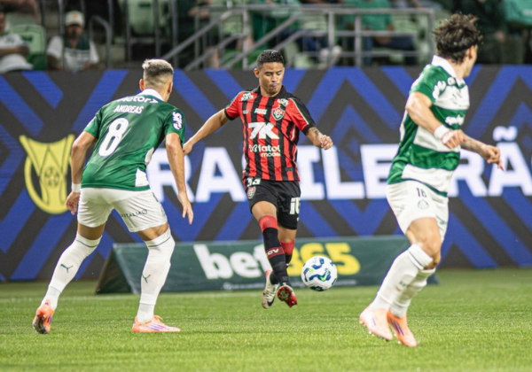 Vitória empata com Palmeiras e soma ponto importante no Brasileirão