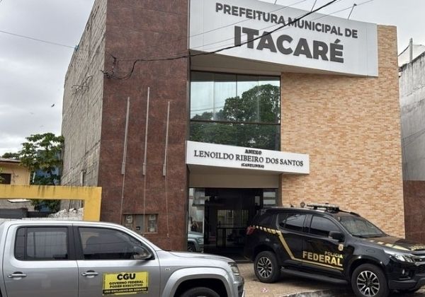 Prefeitura de Itacaré é alvo da PF por suspeita de fraudes em licitação e lavagem de dinheiro