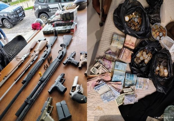 Empresário suspeito de sonegar R$ 14 mi comanda clube de tiro e tinha granada em arsenal