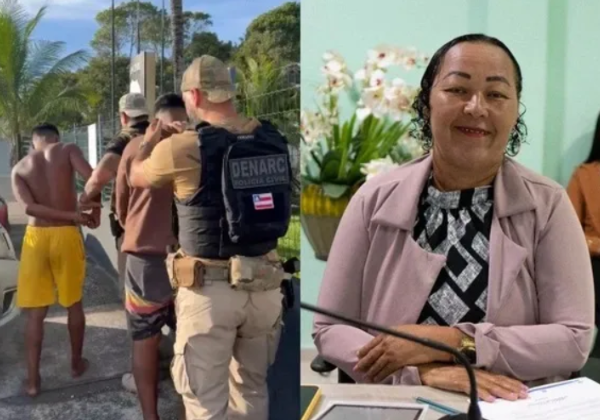Filhos de vereadora são presos em operação contra facção criminosa na Bahia