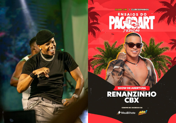 Ensaios do Pagod’art anunciam show de abertura com Renanzinho CBX em Salvador