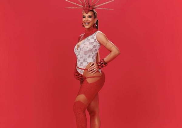 ‘Você é tão surreal que parece IA’, diz internauta sobre look de ensaio na Unidos do Viradouro de Lore Improta   