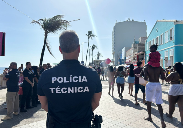 Polícia Técnica utiliza novo sistema de identificação durante evento na Barra