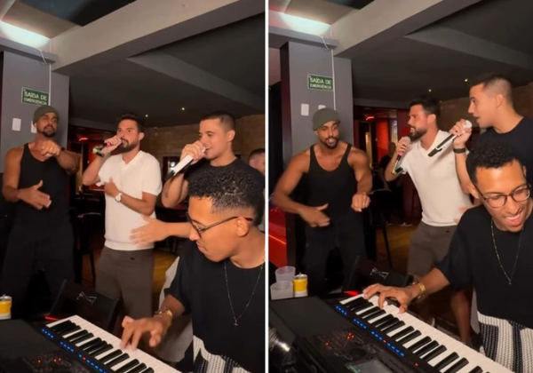 Tapa Tapa ganha versão arrocha em encontro inesperado de Parangolé, Guga Meyra e Kart Love em Salvador