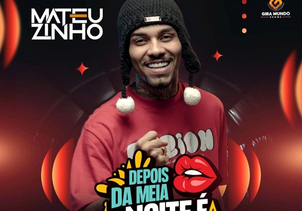 ‘Depois da meia-noite é brega 2.0’: Cantor Mateuzinho lança novo álbum nas plataformas digitais