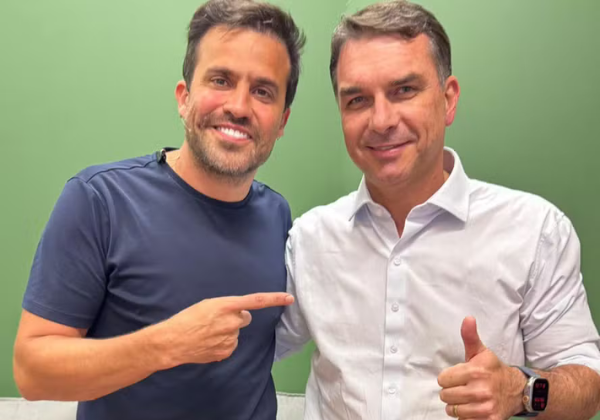 ‘Ele é o Bolsonaro que a gente sempre sonhou’, diz Marçal ao declarar apoio a Flávio em 2026