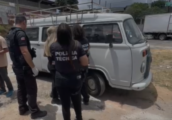 Kombi de técnicos de provedoras de internet executados em Alto do Cabrito é encontrado pela polícia