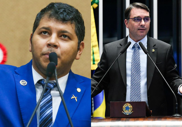 Deputado baiano propõe concessão da Comenda Dois de Julho a Flávio Bolsonaro