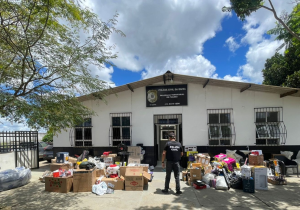 Operação na Bahia recupera carga roubada avaliada em R$ 150 mil e um prende suspeito