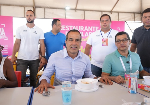 Bruno Reis anuncia restaurantes populares e transporte gratuito para ambulantes na folia de 2026
