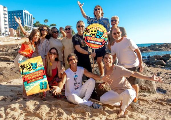 Campanha leva teatro às ruas e praias e movimenta o verão cultural de Salvador