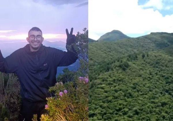 Jovem que desapareceu em trilha no Paraná é encontrado vivo após 5 dias de buscas