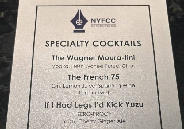 Wagner Moura vira nome de bebida em premiação de cinema de Nova York