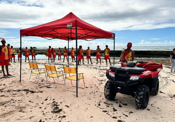 Prefeitura amplia efetivo de salva-vidas e reforça segurança em 42 km de orla