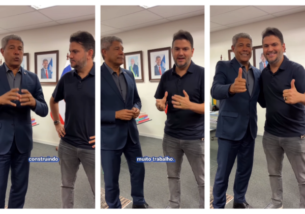 Jerônimo se reúne com Diego Coronel e fala em construir ambiente para eleições de 2026