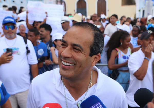 Prefeito Bruno Reis destaca ano de realizações e momento vibrante de Salvador durante Lavagem do Bonfim