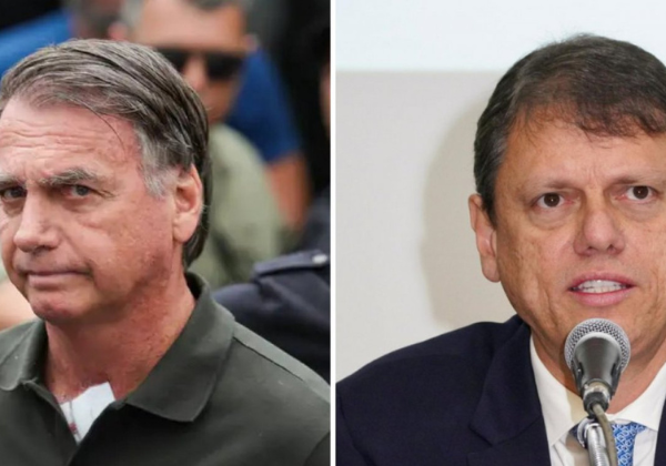 Defesa de Bolsonaro pede autorização ao STF para visita de Tarcísio de Freitas na Papuda