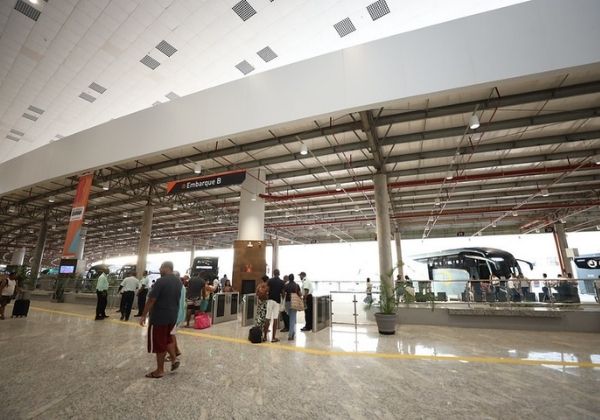 Nova rodoviária da capital terá câmeras de reconhecimento facial e de placa de veículos