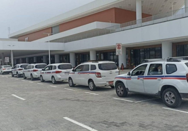 Semob amplia número de vagas para táxis no novo terminal rodoviário de Salvador