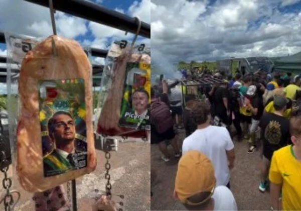 Frigorífico promove churrasco durante caminhada de Nikolas Ferreira