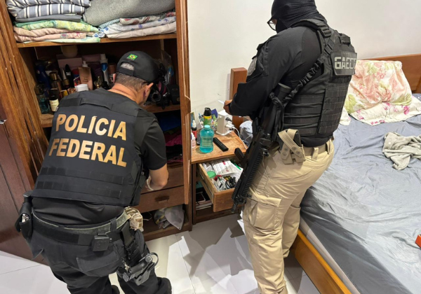 MP e PF cumprem mandados contra organização criminosa no extremo sul do estado