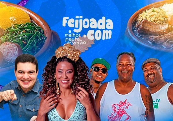 Feijoada.Com 2026 acontece dia 31 de janeiro no Rio Vermelho com show de Ana Mametto