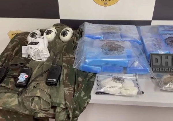 Casa usada como 'bunker do tráfico' é desarticulada na Bahia