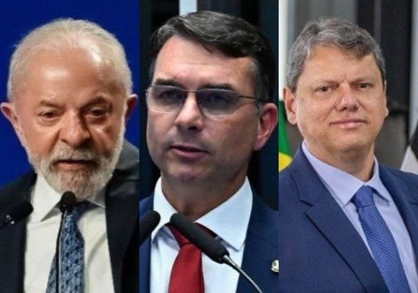 Lula lidera 1º turno, mas empata tecnicamente com Flávio e Tarcísio no 2º, aponta Paraná Pesquisas