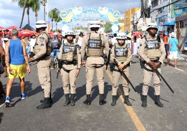 Polícia Militar terá efetivo com 786 agentes na Festa de Iemanjá