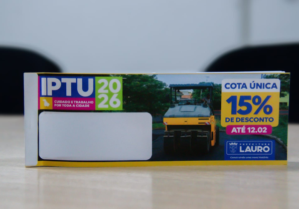 Prefeita suspende cobrança do IPTU 2026 em Lauro de Freitas após falhas no sistema